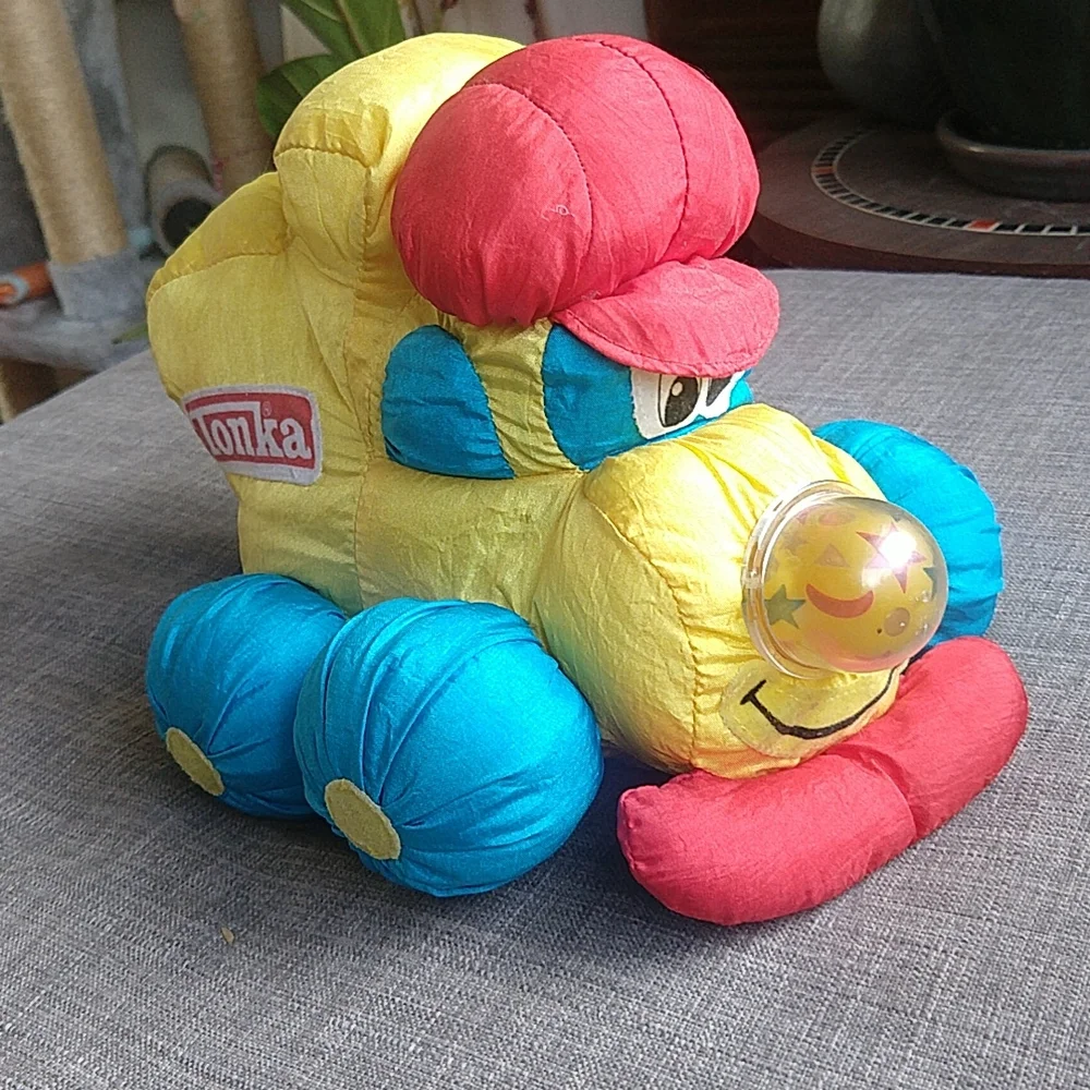 90s Vintage Tonka Trucks Plush Toy